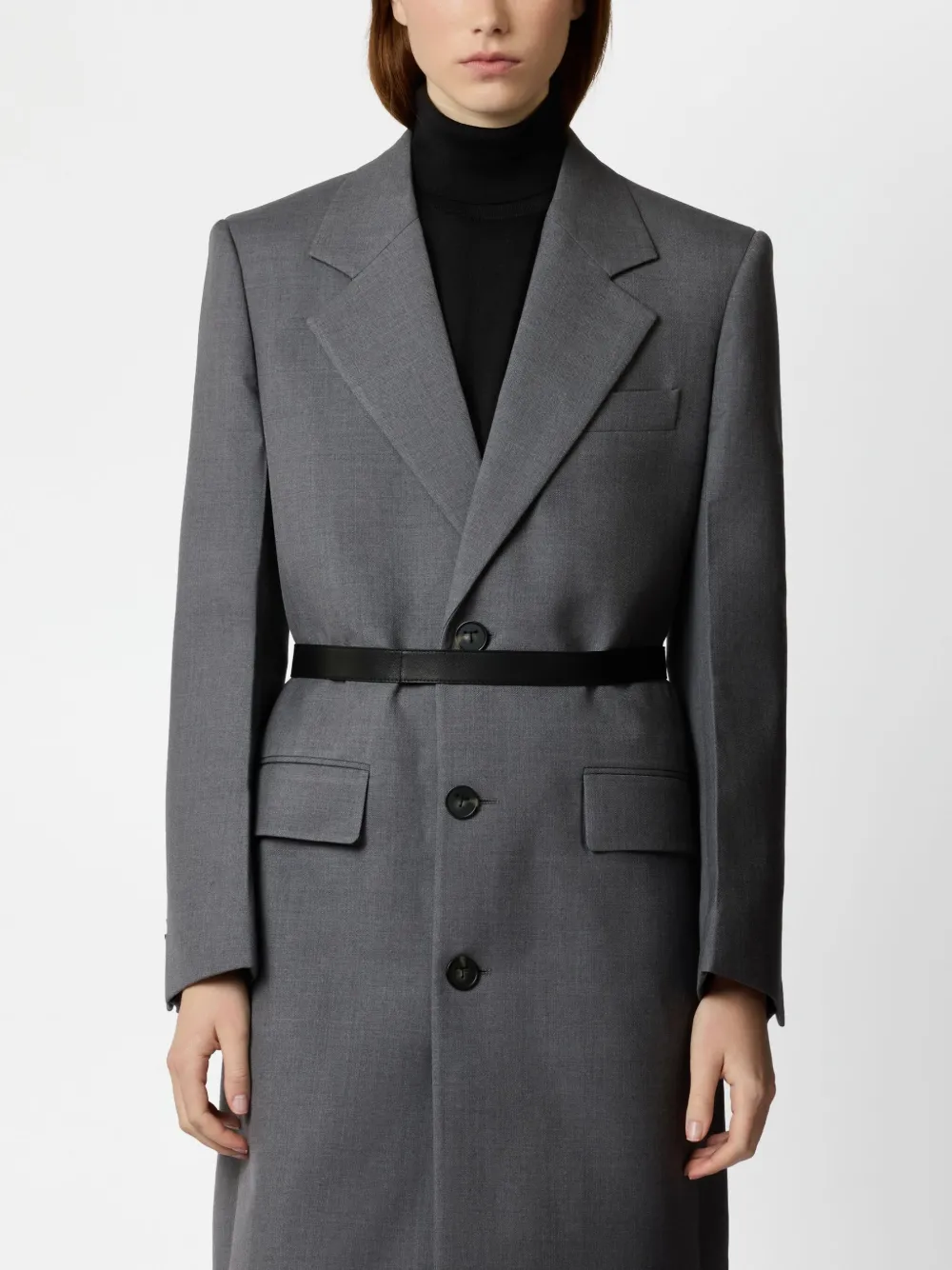 Tod's Jas met enkele rij knopen Grijs
