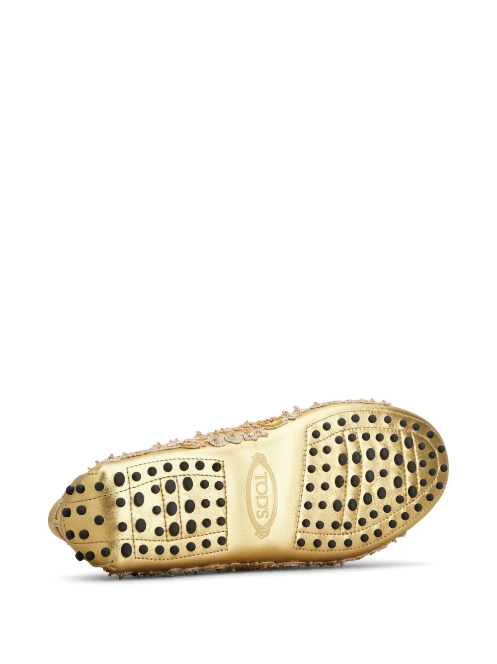 Tod's x Rahul Mishra T Timeless loafers Goud