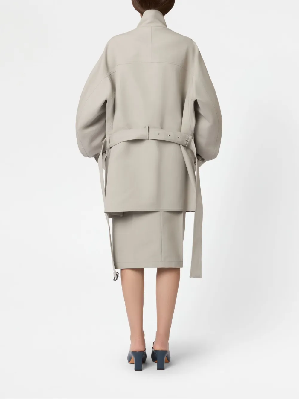 Tod's Jas met enkele rij knopen Grijs