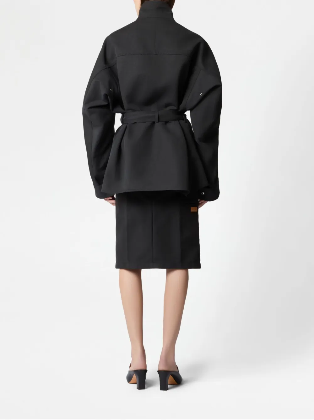 Tod's Jas met enkele rij knopen Zwart