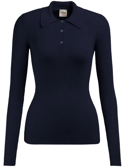 Tod's knitted polo top