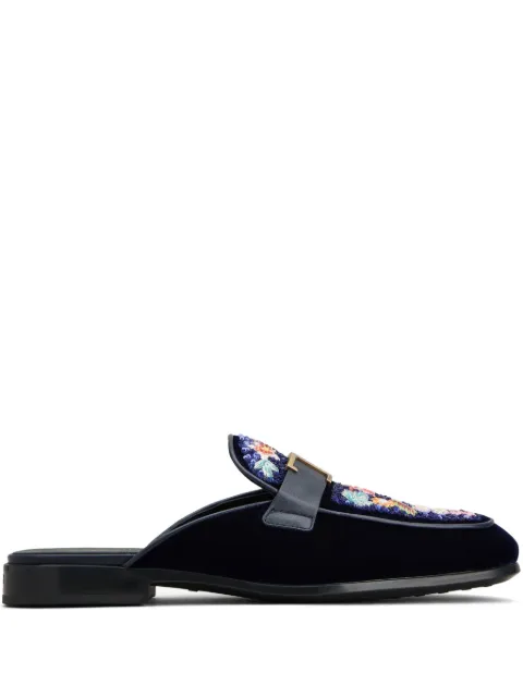 Tod's velvet loafers