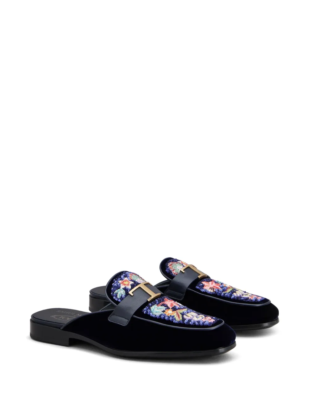 Tod's Fluwelen loafers - Blauw