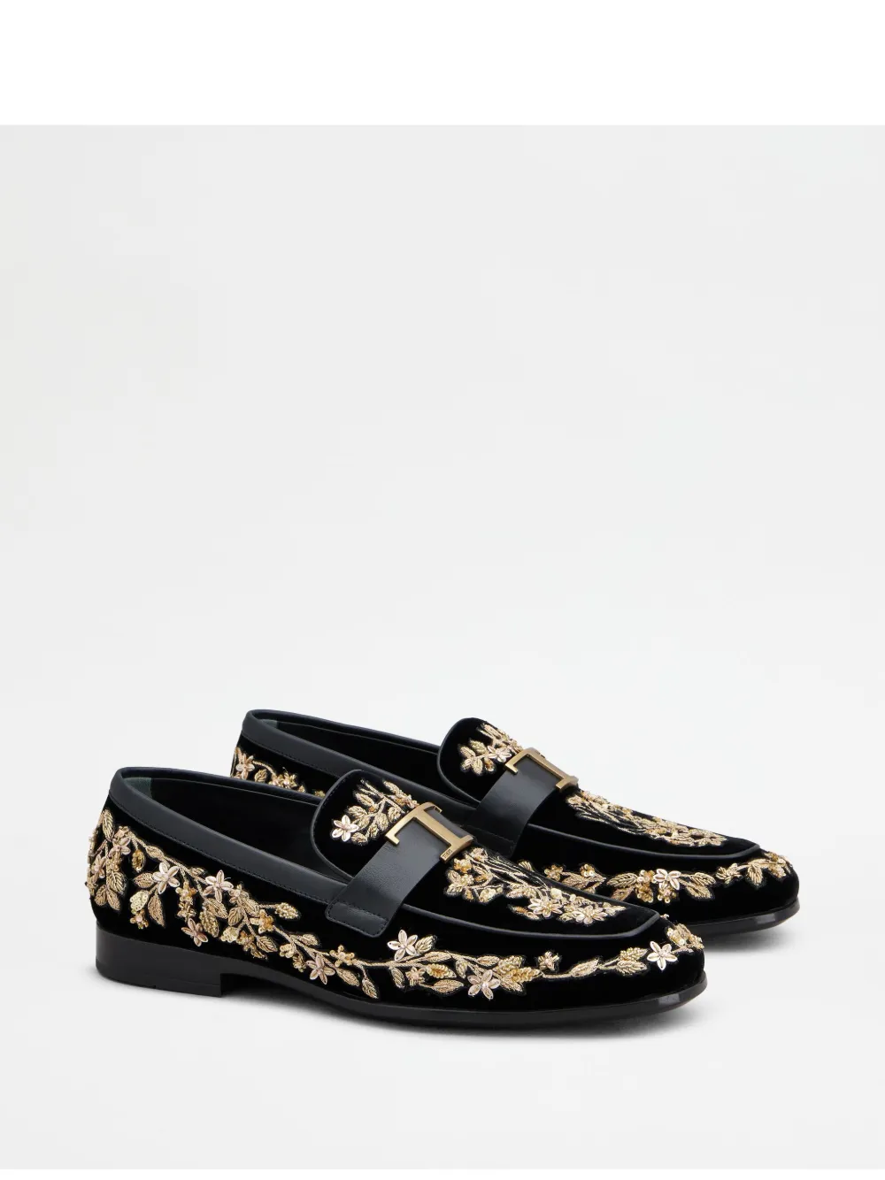 Tod's leather loafers - Zwart