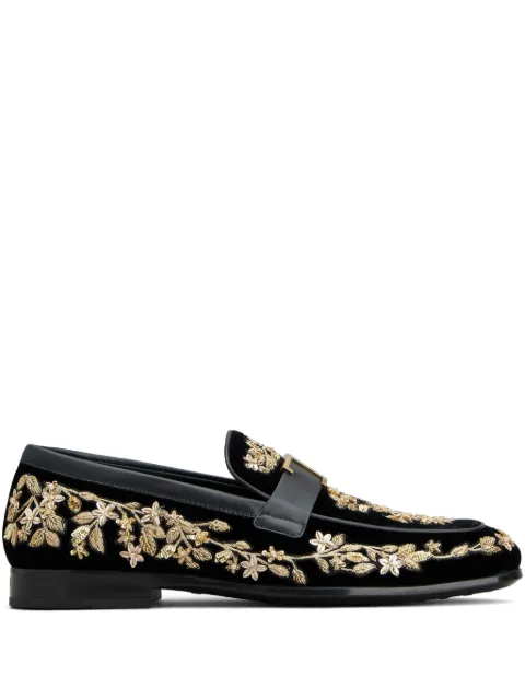 Tod's leather loafers