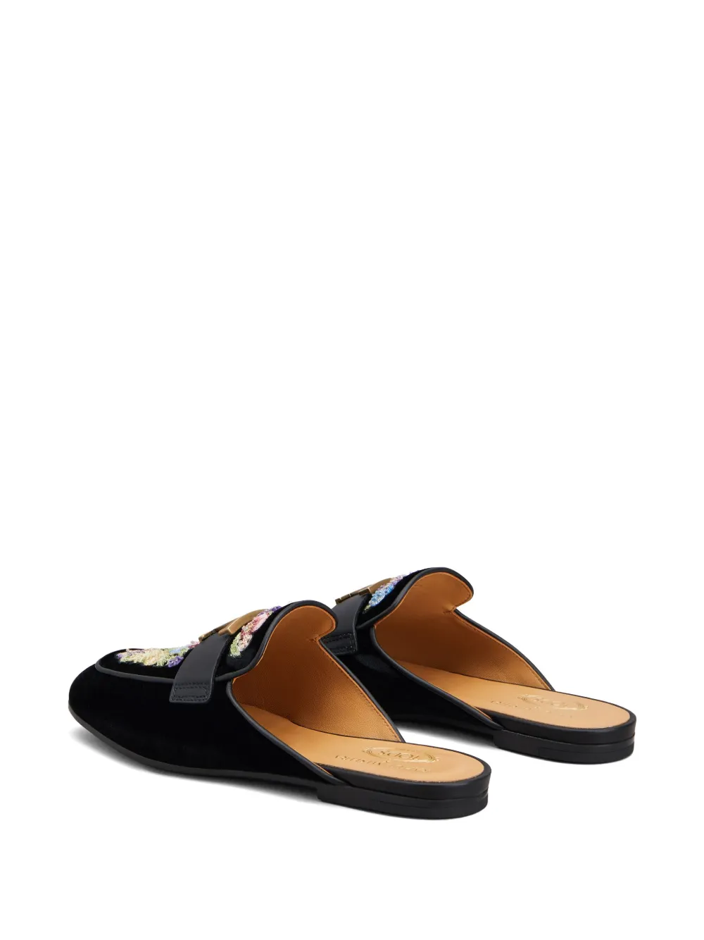 Tod's x Rahul Mishra T Timeless loafers Zwart