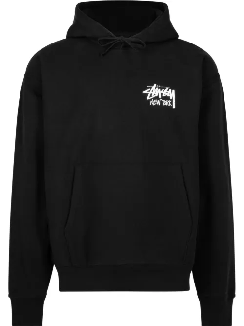 Hoodie à logo imprimé - Stüssy - Modalova