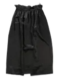 Simone Rocha gathered skirt - Black