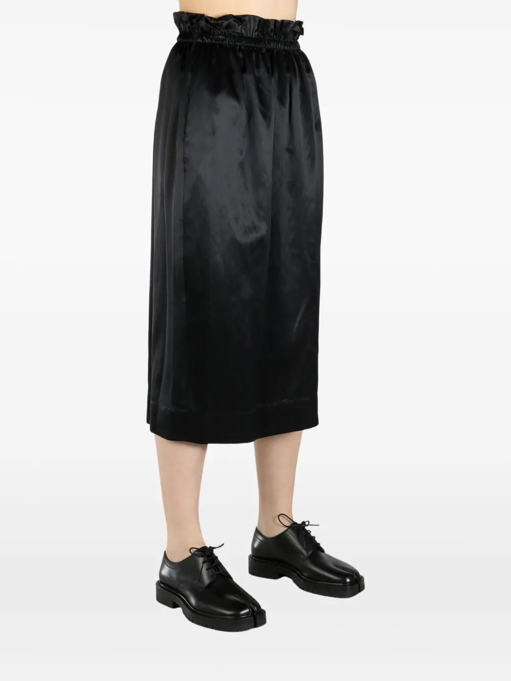 Simone Rocha gathered skirt Zwart