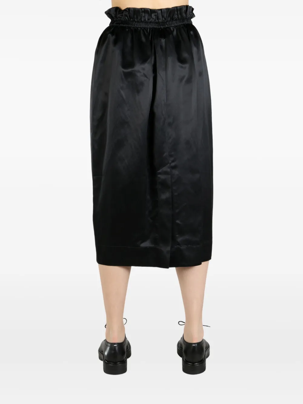 Simone Rocha gathered skirt Zwart