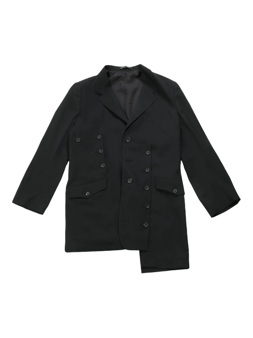 Yohji Yamamoto decorative-button blazer | sort | Image 1