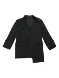 Yohji Yamamoto decorative-button blazer - Black