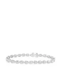 Jewels Aficionado 18K white gold diamond tennis bracelet - Silver