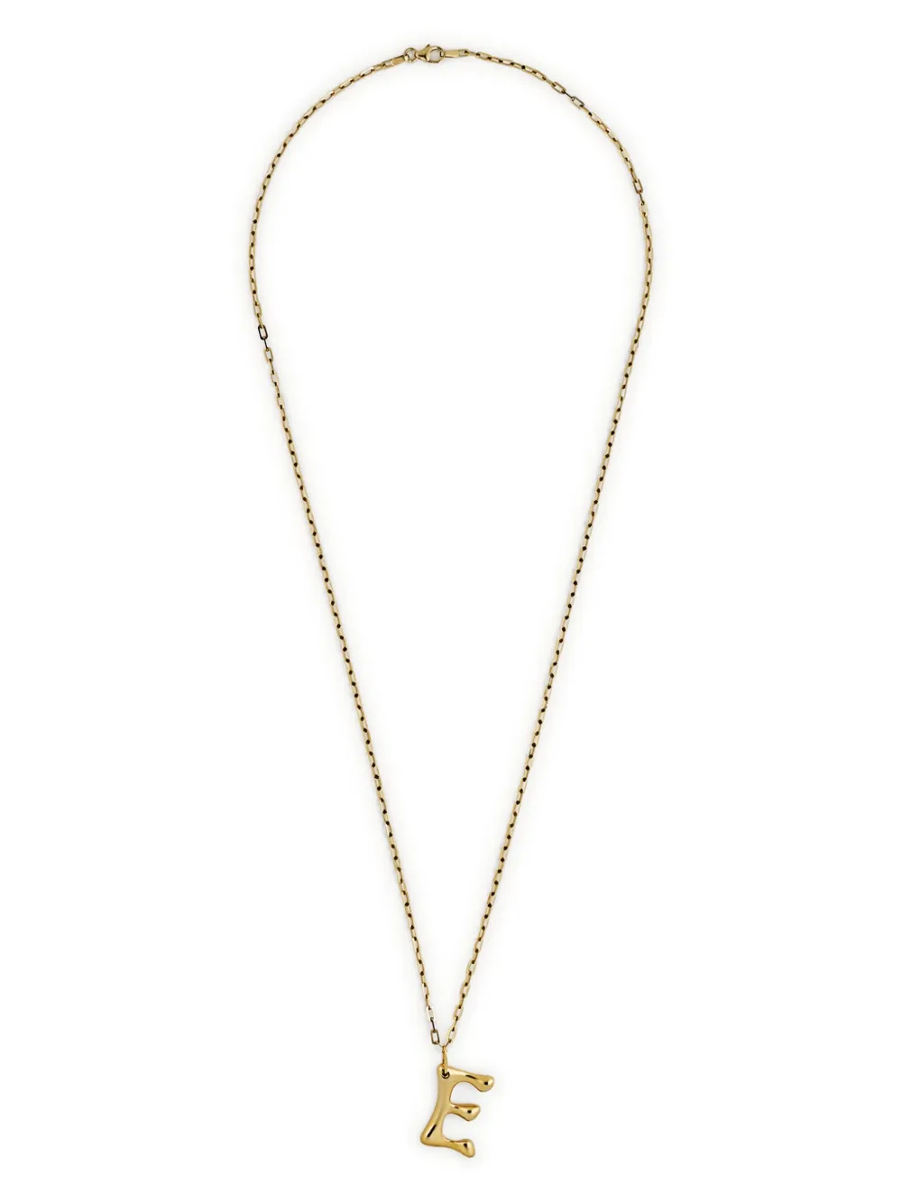 Jewels Aficionado 14K yellow gold E-pendant necklace | Gold | Image 1
