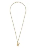 Jewels Aficionado 14K yellow gold E-pendant necklace
