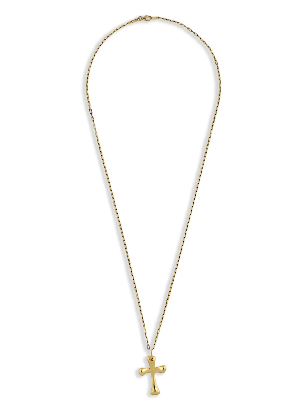 Jewels Aficionado クロスペンダント ネックレス 14Kイエローゴールド - ゴールドトーン Jewels Aficionado クロスペンダント ネックレス 14Kイエローゴールド - ゴールドトーン
