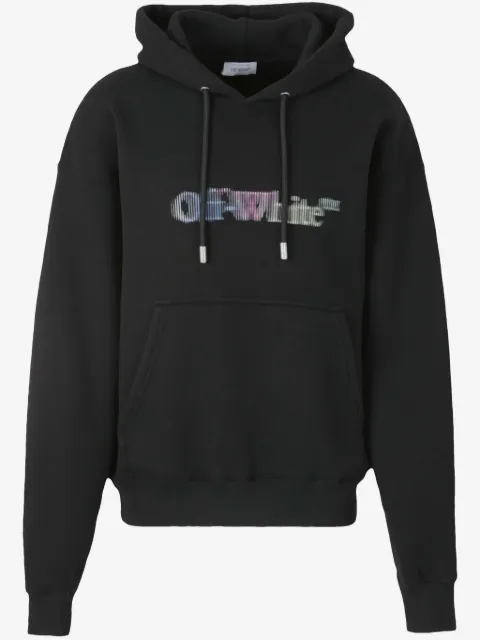 Off-White logo-print hoodie