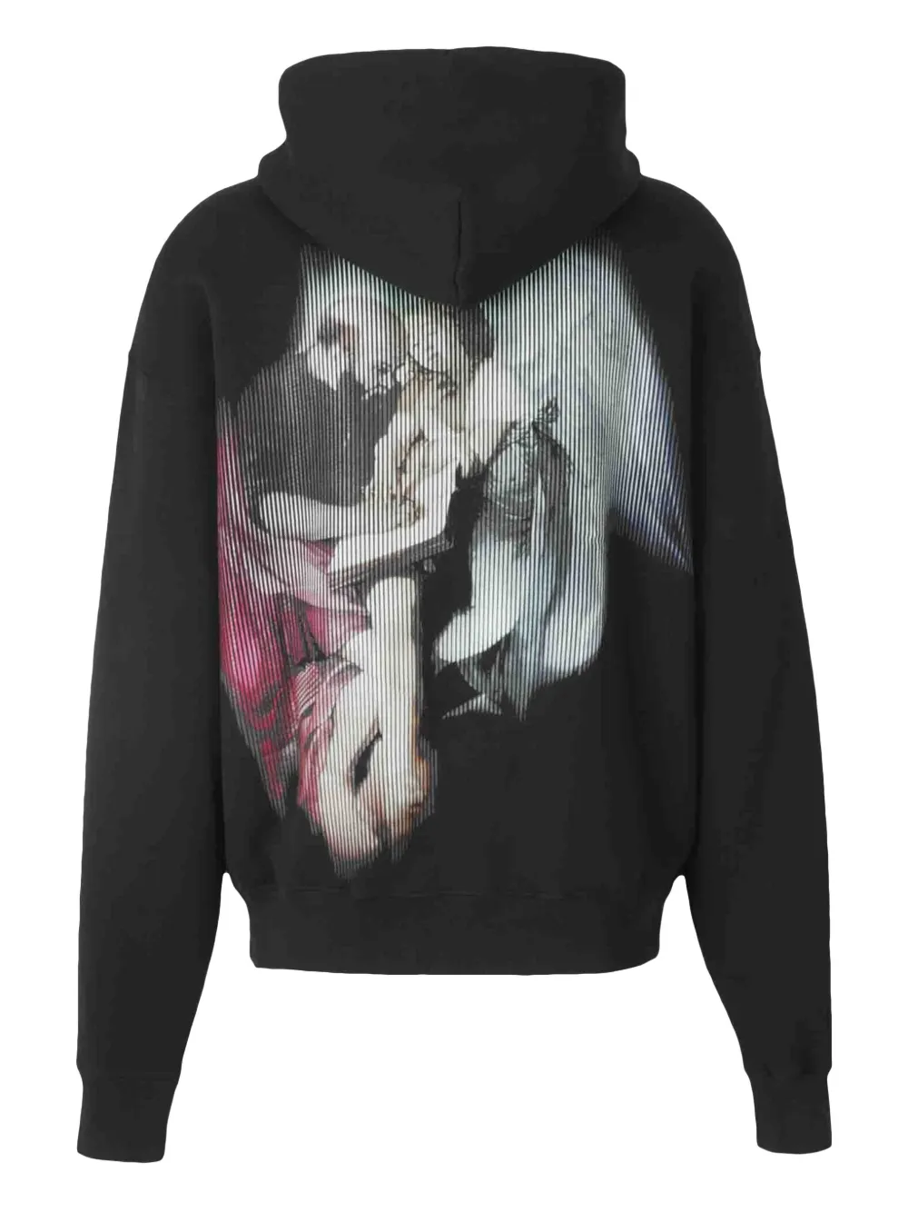 Off-White Hoodie met logoprint - Zwart