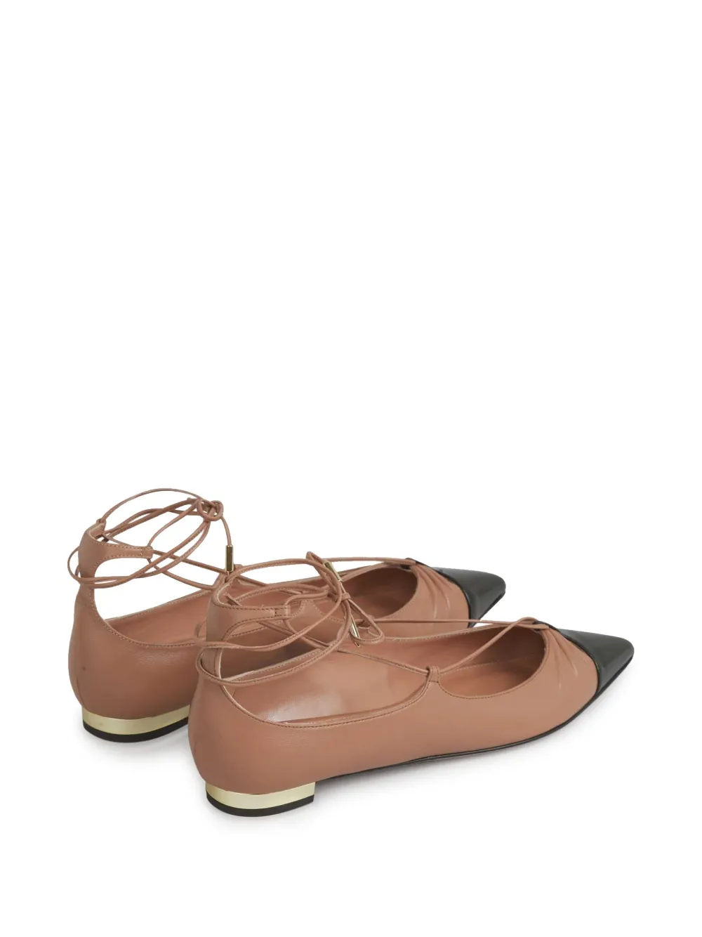 Aquazzura Gytane ballerina shoes Neutrals