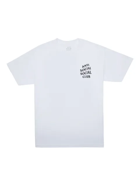 Anti Social Social Club 로고 프린트 티셔츠