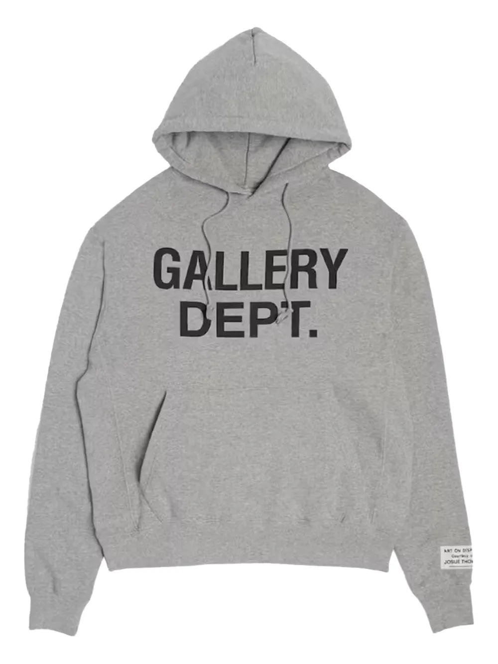 GALLERY DEPT. logo-print hoodie | Grey | Image 1
