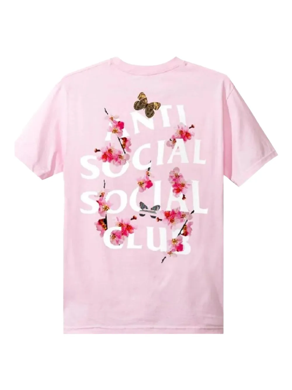 Anti Social Social Club Kkoch T-Shirt - Roze