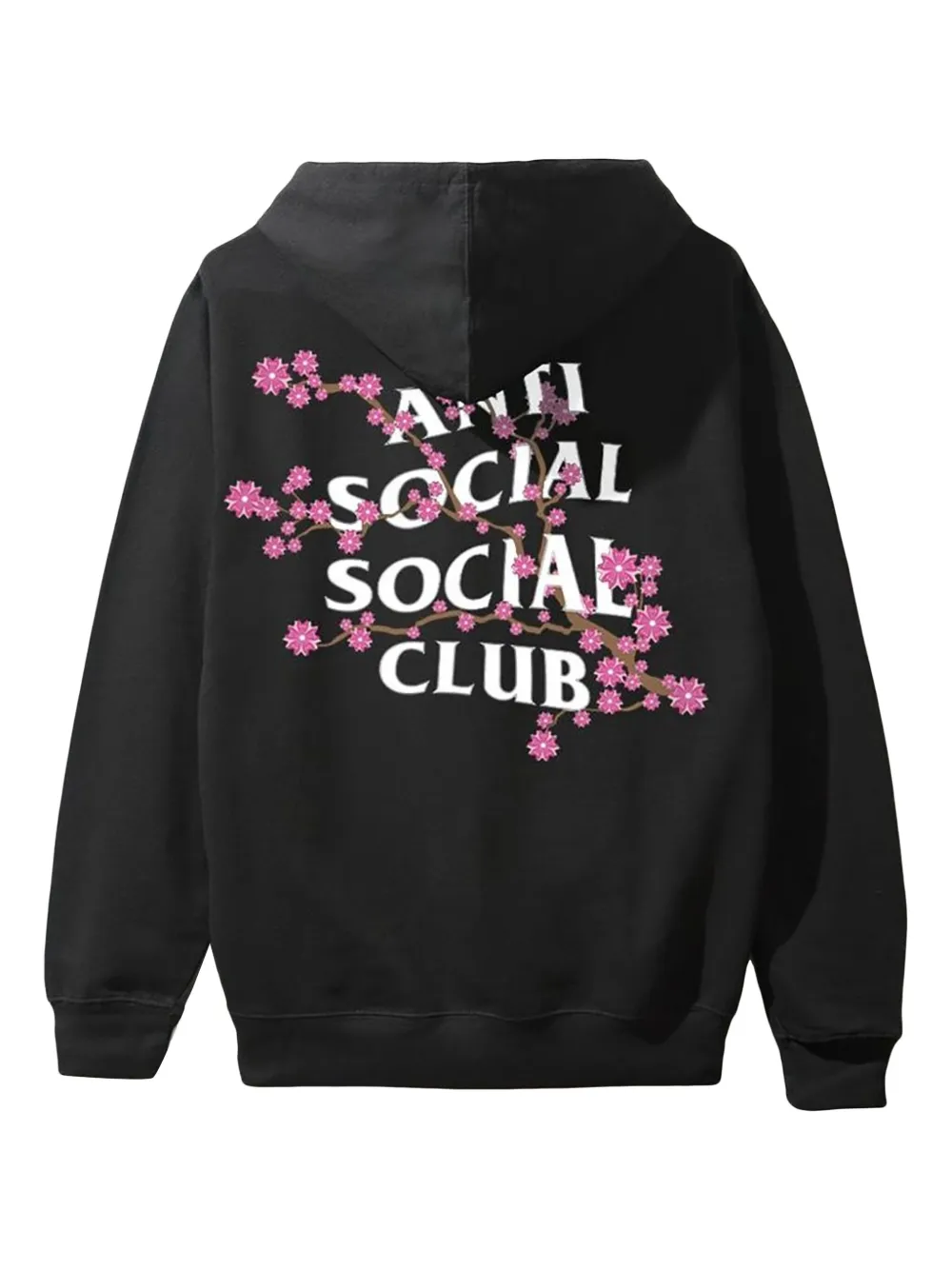 Anti Social Club 911 Turbo zip-up hoodie Zwart
