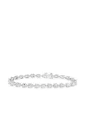 Jewels Aficionado 18K white gold diamond tennis bracelet - Silver