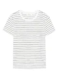 FRAME linen T-shirt - White