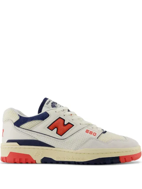 New Balance 550 "Sea Salt Pack/Blast Red" sneakers