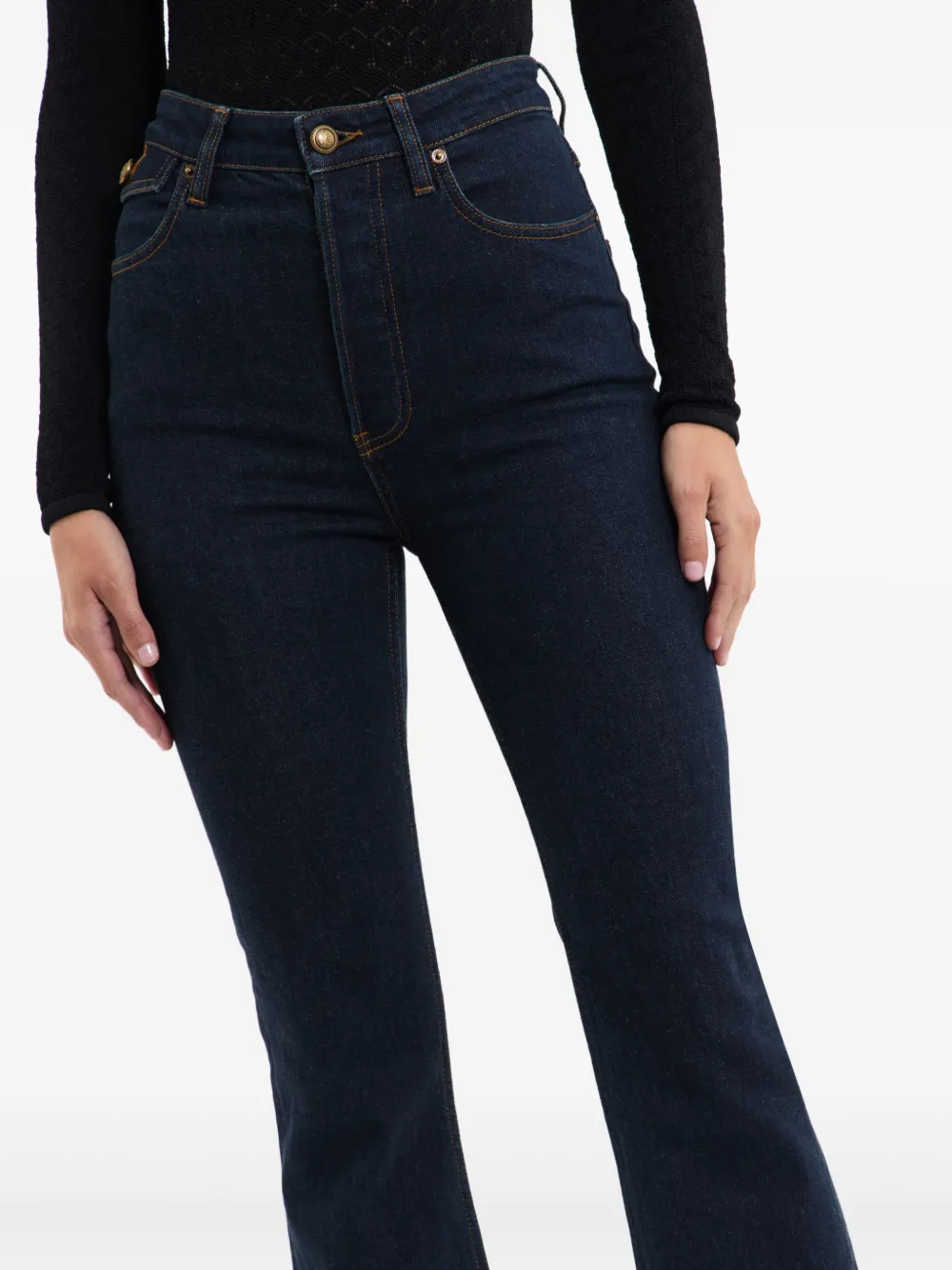 Rebecca Vallance Gisele flared jeans Blauw