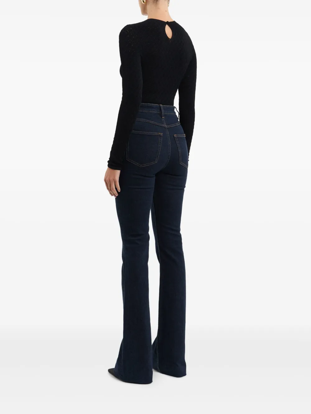 Rebecca Vallance Gisele flared jeans Blauw