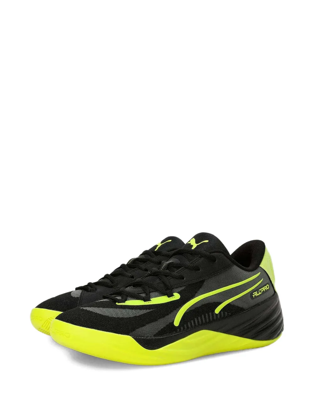 PUMA All-Pro Nitro "Black Yellow" sneakers