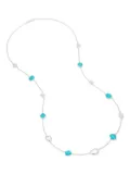 DOWER AND HALL gemstone-embellished necklace - Silver