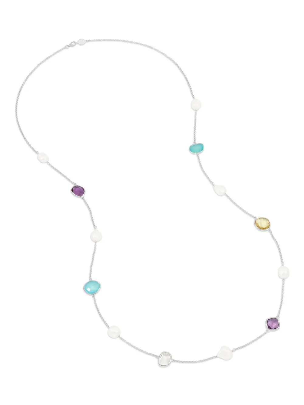 gemstone-embellished necklace