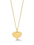 DOWER AND HALL Treasured Heart talisman necklace - Gold