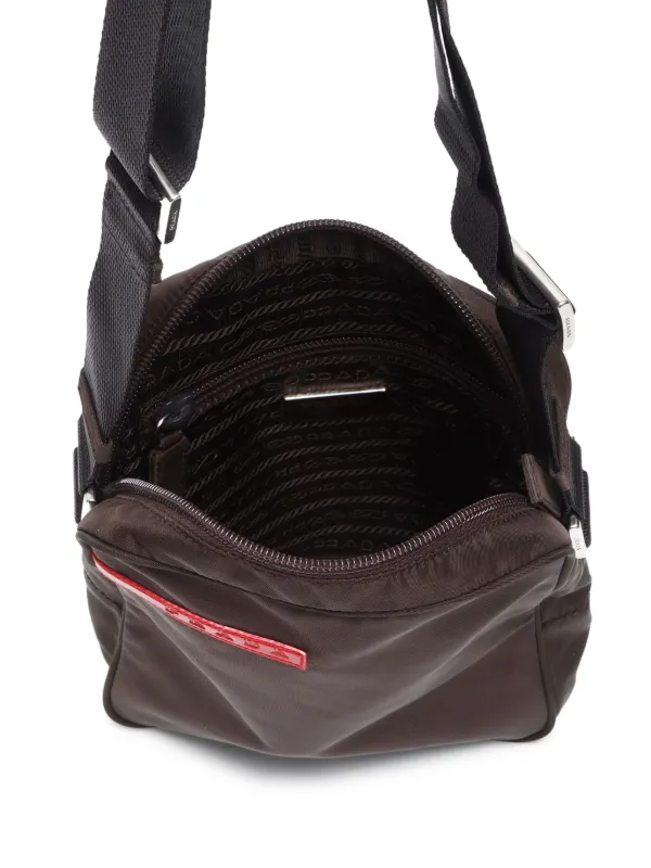 PRADA SPORT messenger bag black