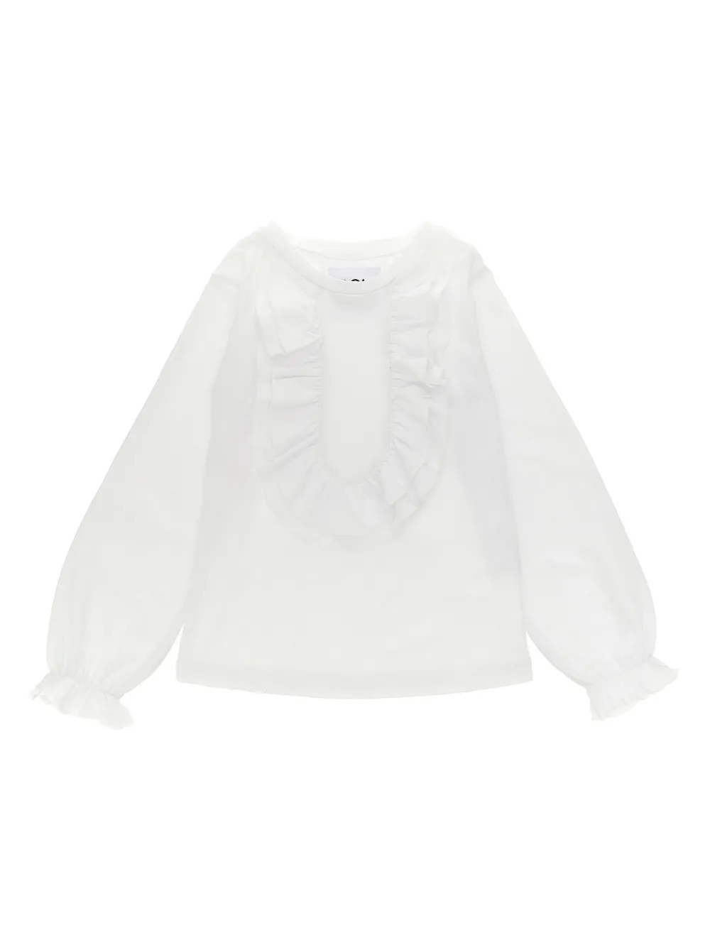 Douuod Kids Ruches shirt Wit