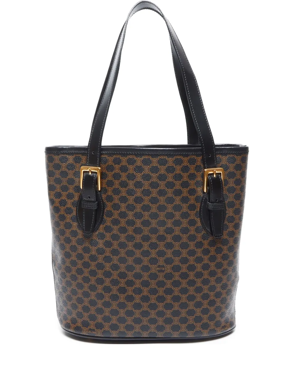Céline Pre-Owned tote con motivo Macadam 1990 | negro | Image 1