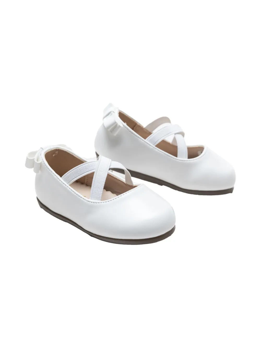 Tulleen Charmed ballerina shoes White