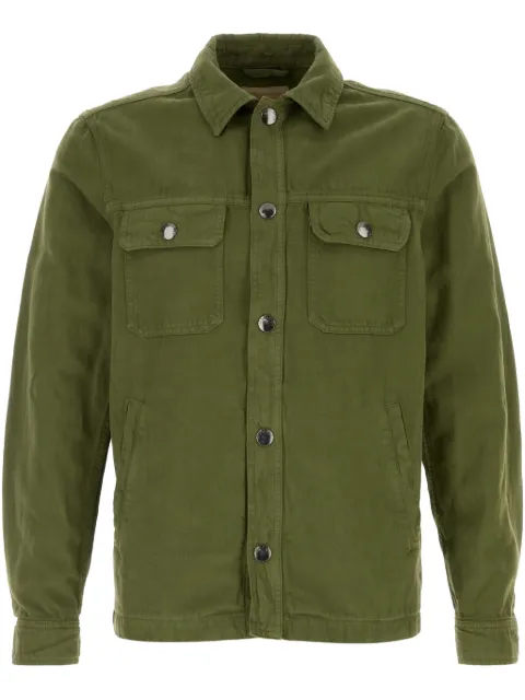 Woolrich spread-collar denim jacket