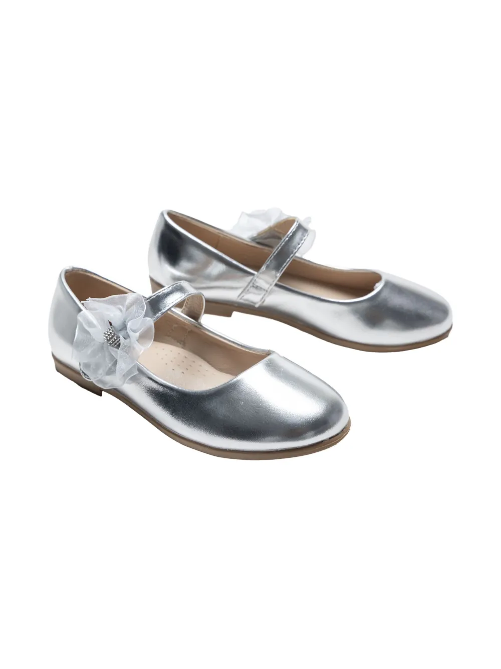 Tulleen Haile ballerina shoes Silver