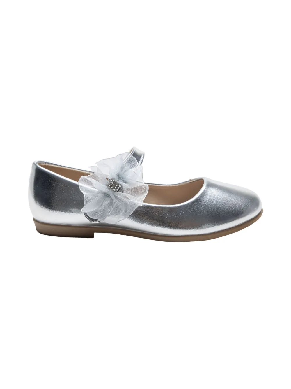 Tulleen Haile ballerina shoes Silver