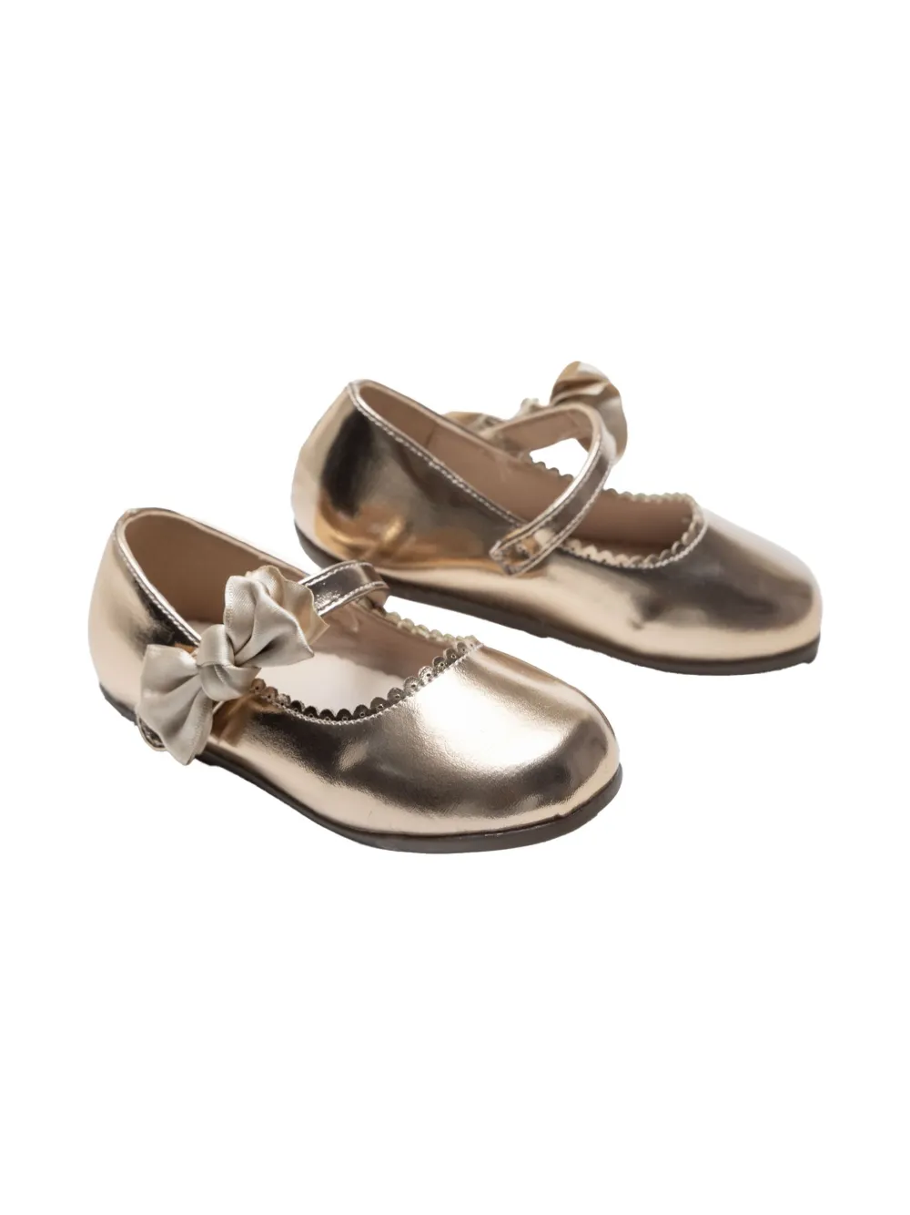 Tulleen Elodie ballerina shoes Gold