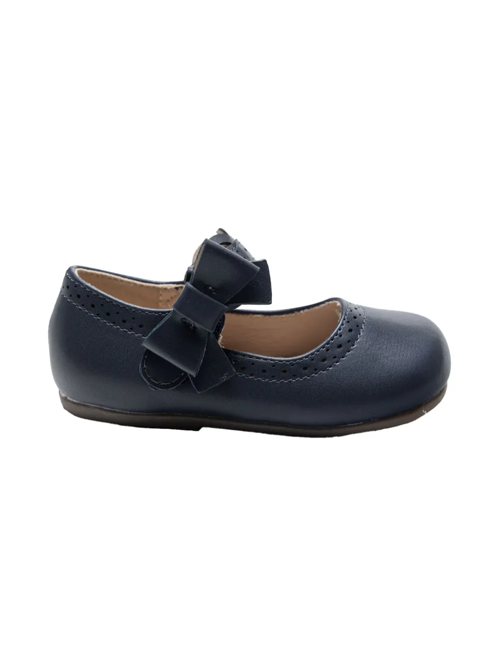 Tulleen bow-detail ballerina shoes Blue