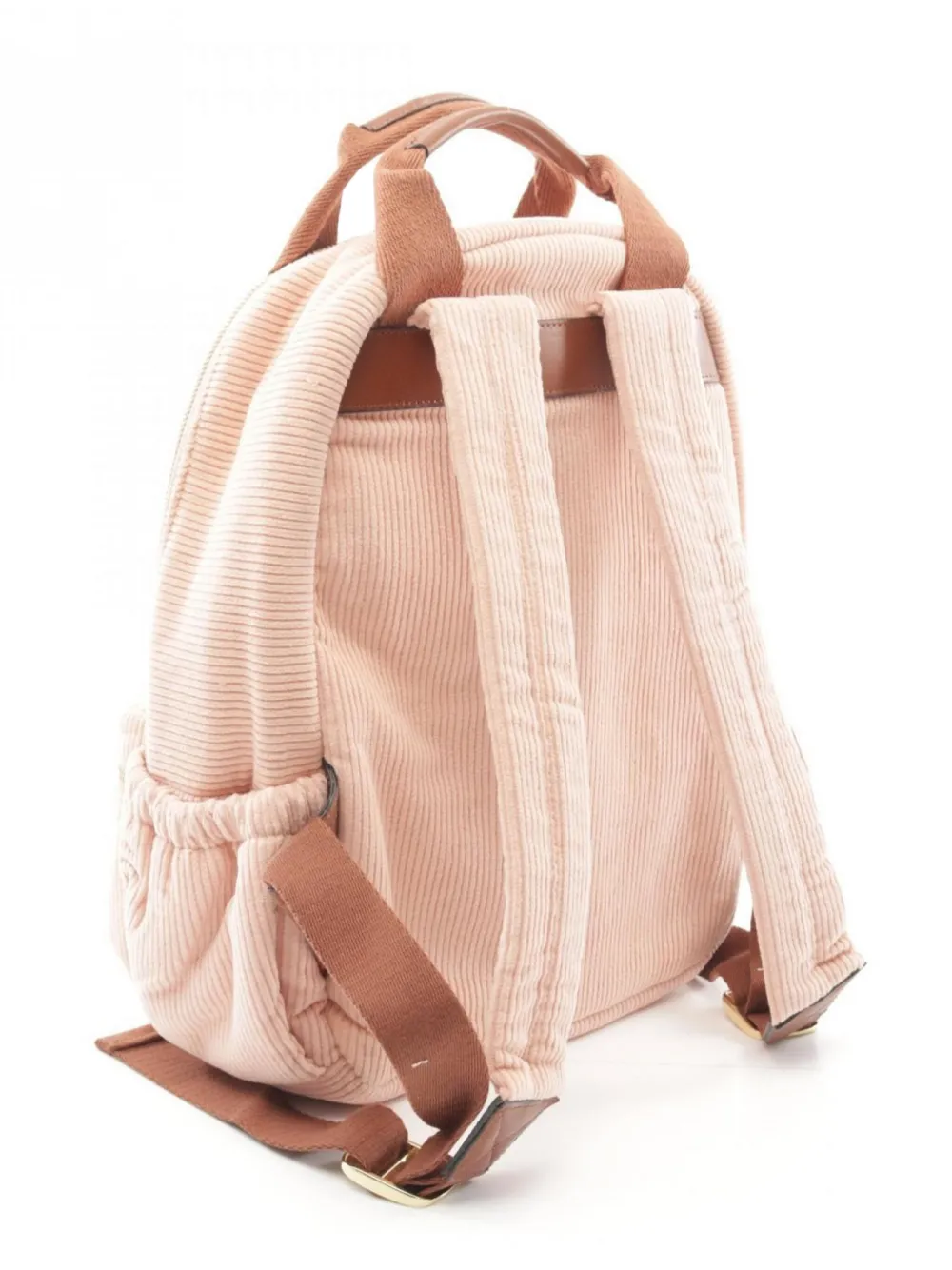 Chloé Pre-Owned 2020s logo-embroidered backpack - Roze