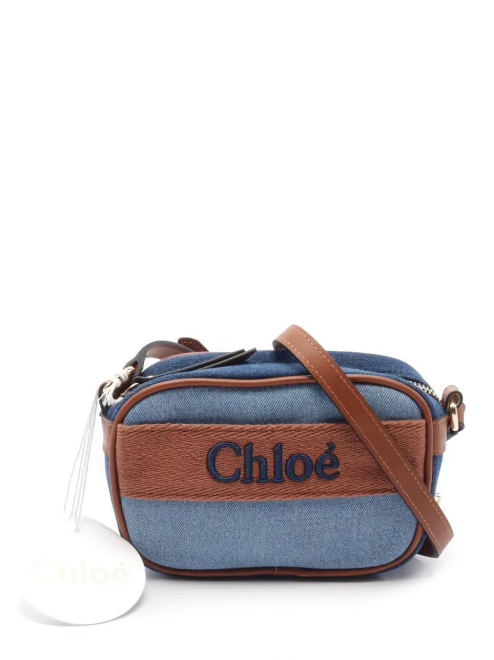 2020s mini denim shoulder bag