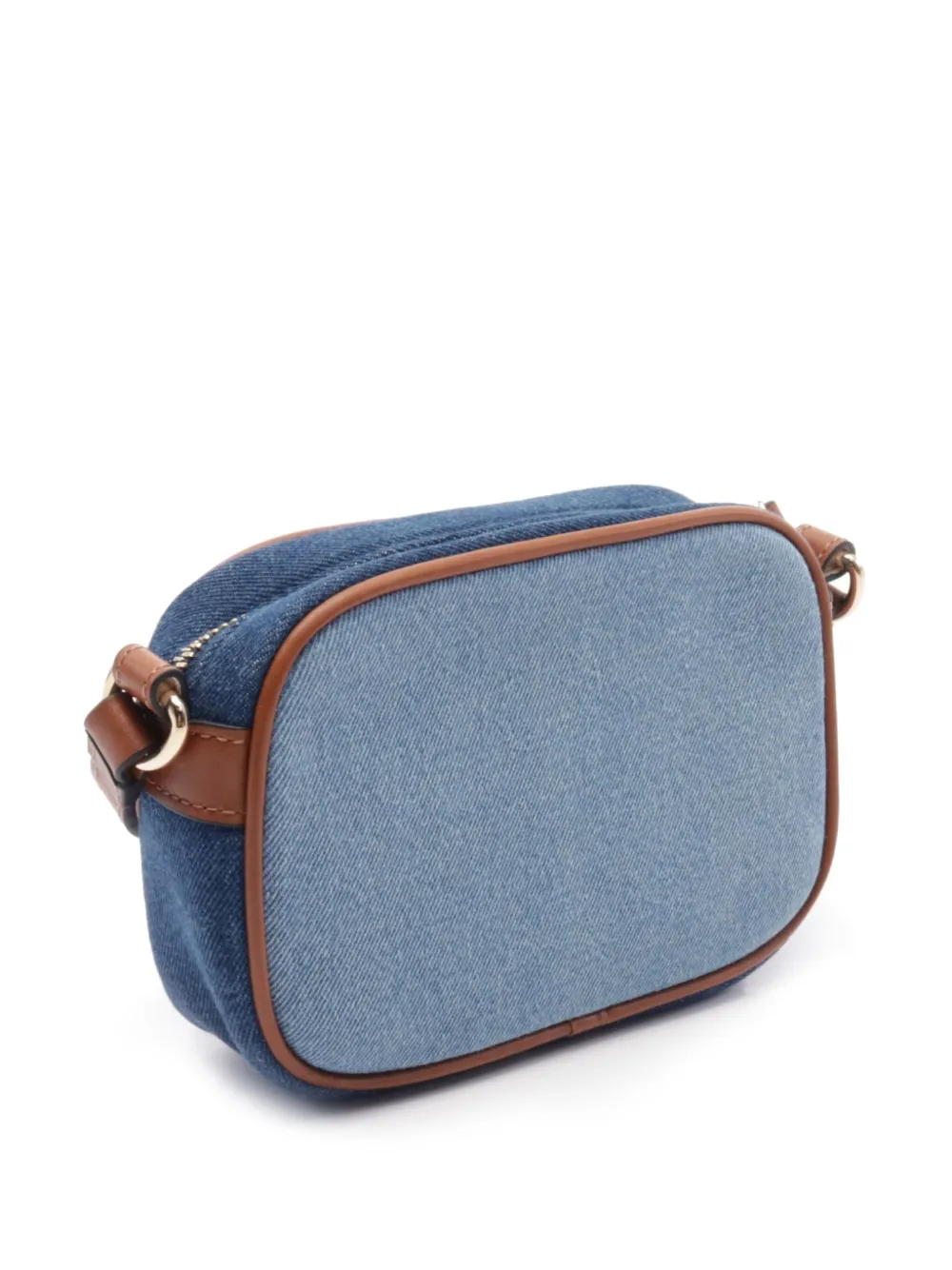 Chloé Pre-Owned 2020s denim mini-schoudertas - Blauw