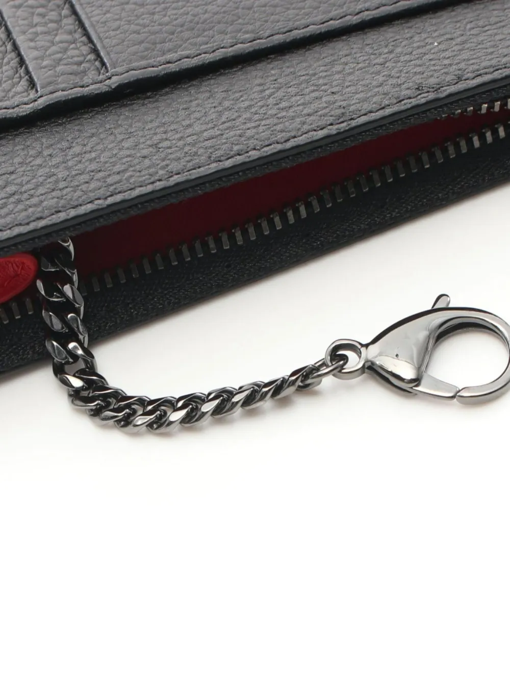 Pre-owned Christian Louboutin 2020s By My Side Coin Purse In 黑色