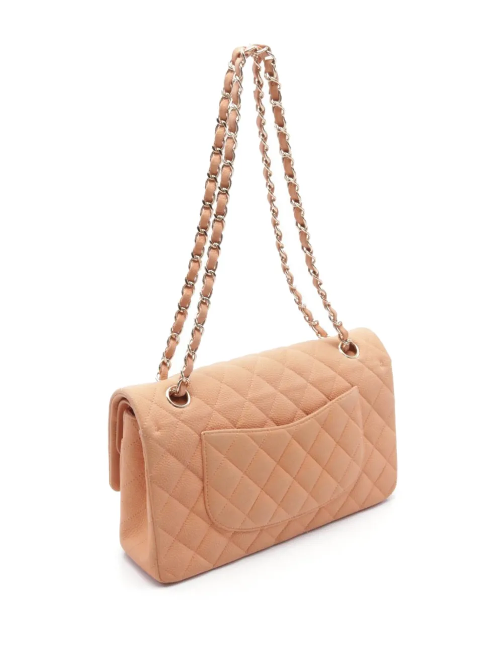 CHANEL Pre-Owned 2012 Double Flap shoulder bag - Oranje